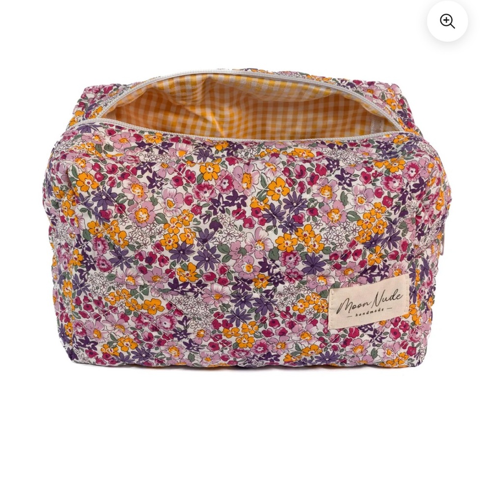 SUMMER LARGE MAKEUP BAG by Moon Nude Handmade